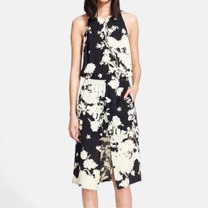 A.L.C. Kanan Floral-Print Silk Dress Size 0